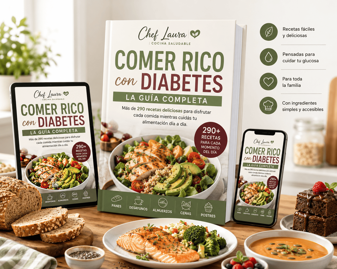 Comer Rico con Diabetes: La Guía Completa