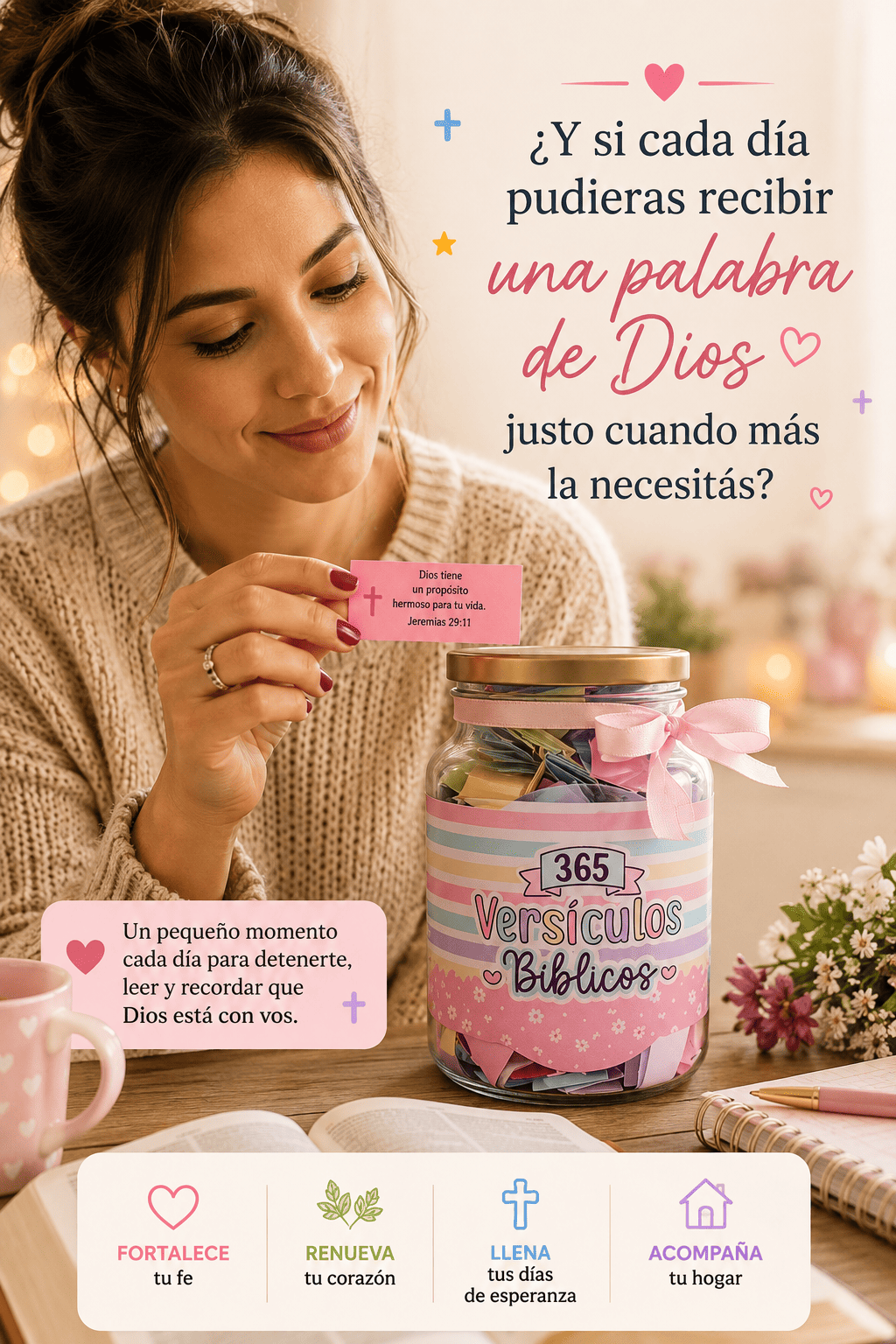 Frasco de Versículos / Promesas del Cielo